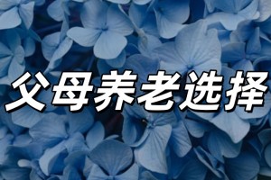 在家养老还是在养老院养老？父母养老如何抉择？